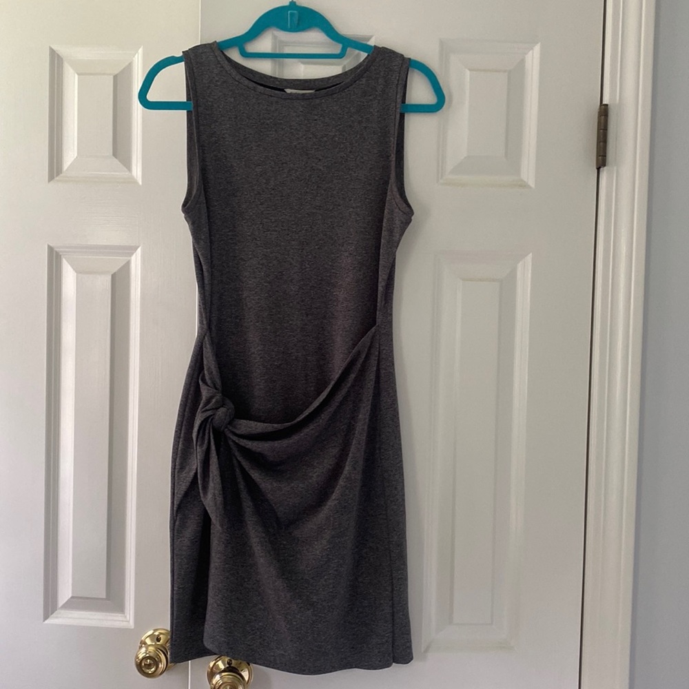 Club Monaco midi Wrap in front dress Grey size S